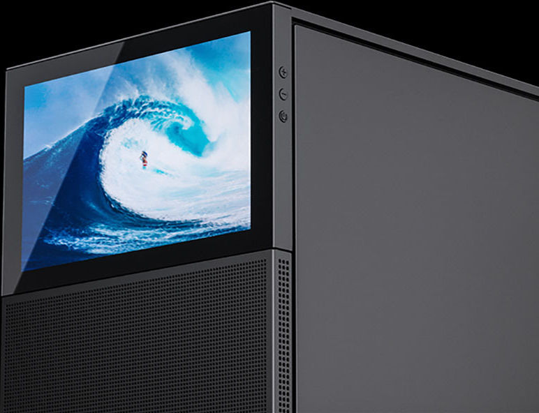 Preview: Jonsbo DS8 LCD Screen - schwarz
