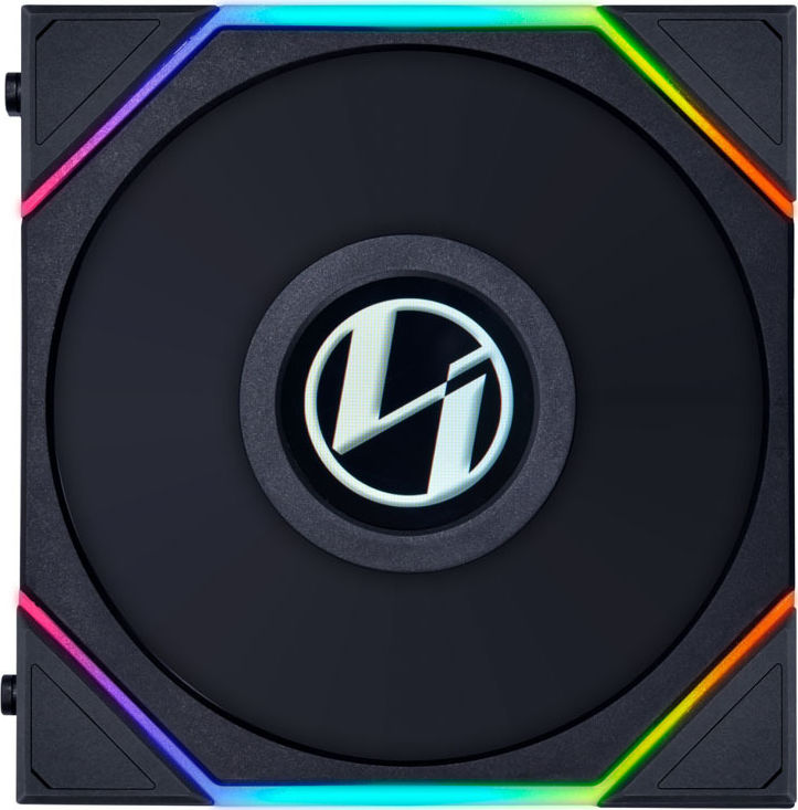 Preview: Lian Li UNI FAN TL LCD Series Lüfter - 120mm, schwarz