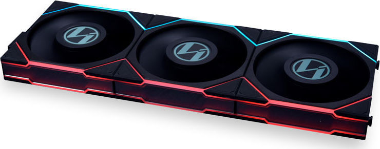 Preview: Lian Li UNI FAN TL LCD Series Lüfter - 120mm, schwarz