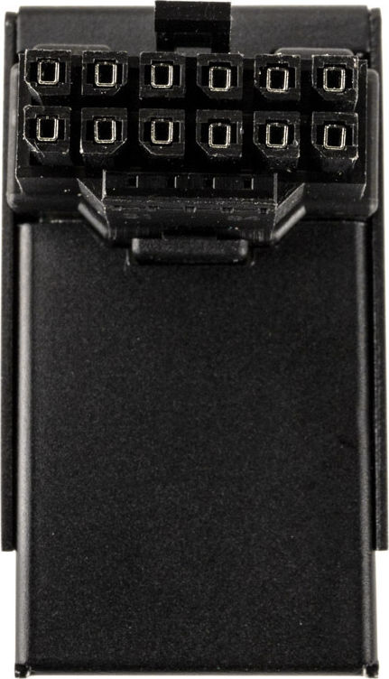 Preview: Kolink Core Pro 12V-2x6 90 Degree Adapter - Typ 2, schwarz