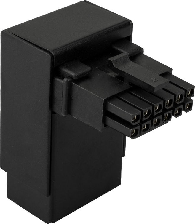 Preview: Kolink Core Pro 12V-2x6 90 Degree Adapter - Typ 2, schwarz