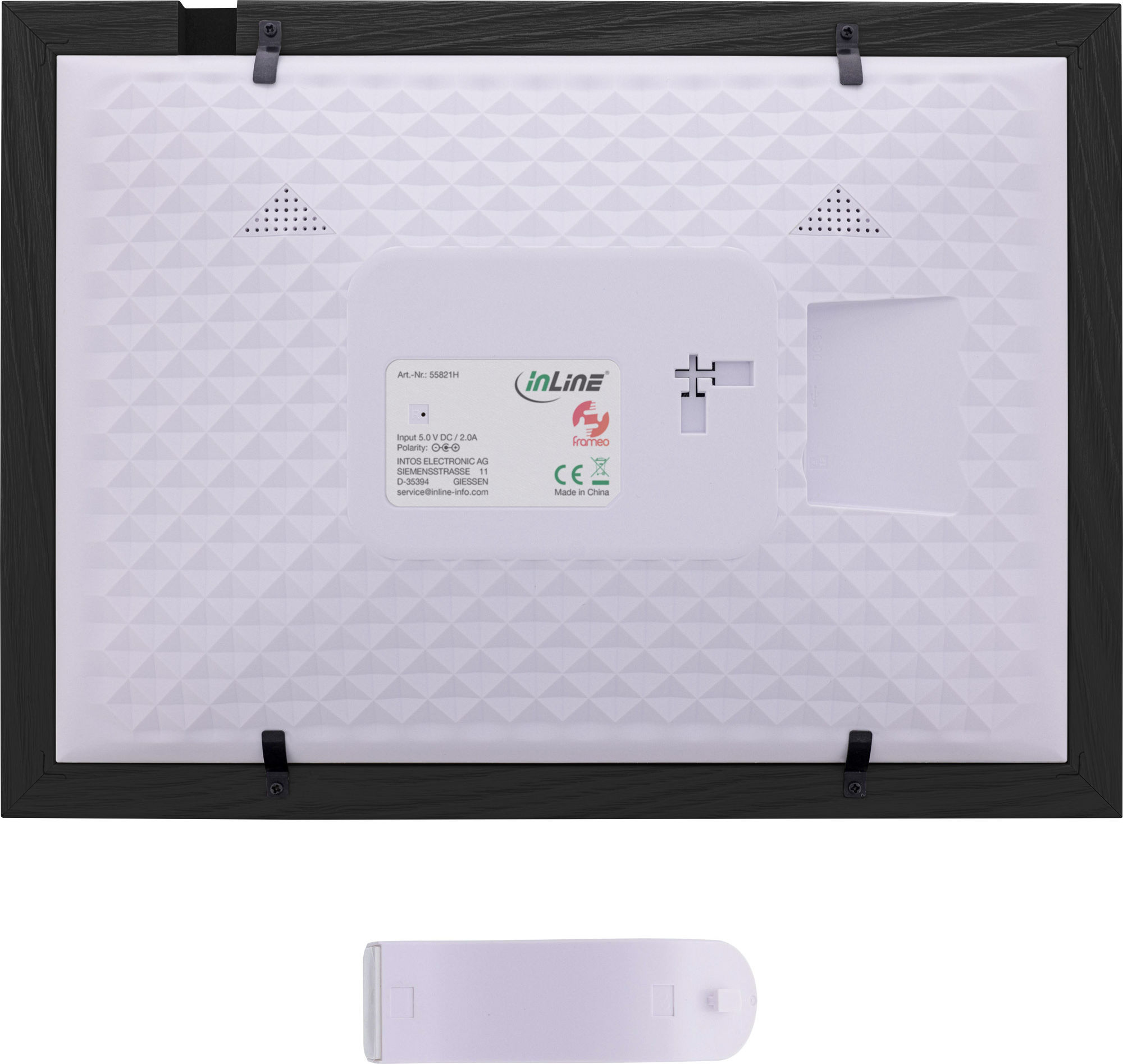 Preview: InLine® digitaler WiFi-Bilderrahmen WiFRAME 2, 10,1“, 1920x1200 16:10 LCD IPS