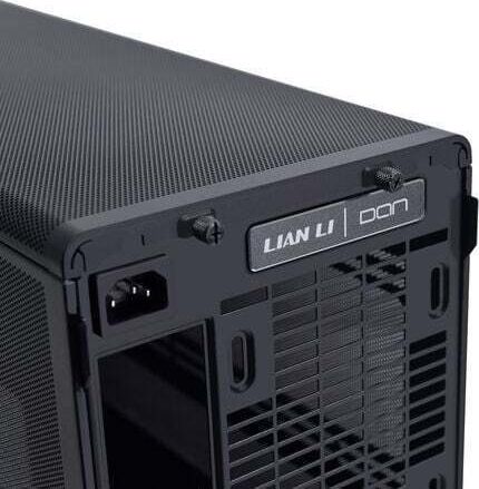 Preview: Lian Li DAN Cases A3-mATX Wood Edition, Micro-ATX Gehäuse - schwarz