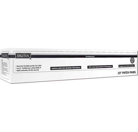 PatchPanel Cat.6 24 Port Digitus / STP / 19" / DN-91624S