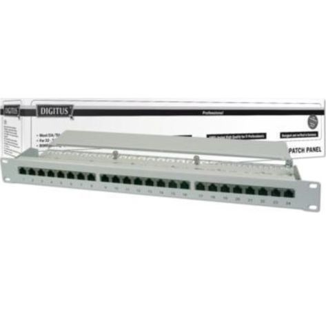 PatchPanel Cat.6 24 Port Digitus / STP / 19" / DN-91624S