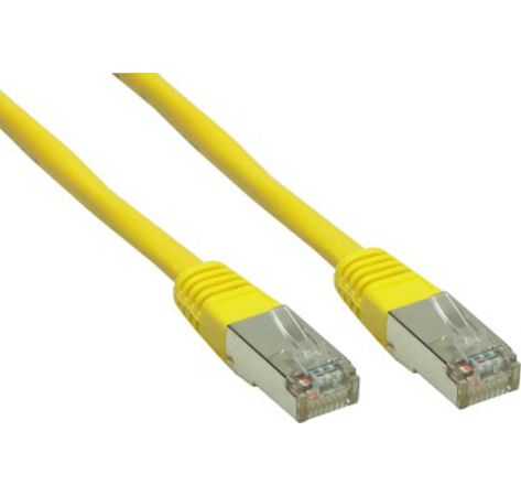 Patchkabel, Cat. 6, S/FTP, PiMF, PVC, 250MHz, gelb, 2m, GC
