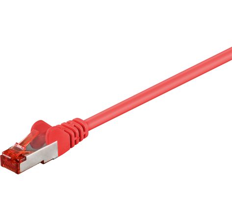 CAT 6 Netzwerkkabel S/FTP; CAT 6-0300 LC S/FTP PIMF ROT 3m