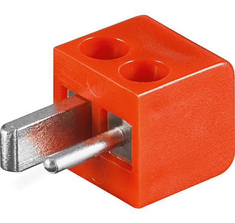 Lautsprecherstecker - rot; LST 02 R