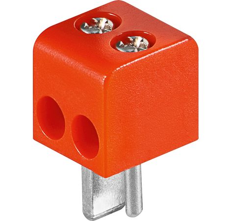 Lautsprecherstecker - rot; LST 02 R