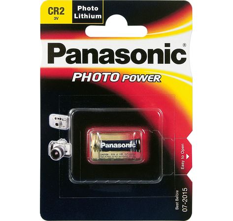 PANASONIC Batterie Lithium Photo-Power CR2 3V 1er-Bli