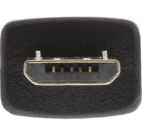 InLine Micro-USB 2.0 Kabel USB-A Stecker an Micro-B Stecker schwarz 2m