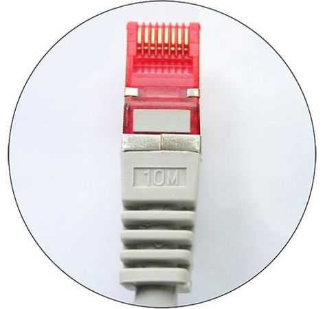 InLine Patchkabel, S/FTP (PiMf), Cat.6, halogenfrei, grau, 3m