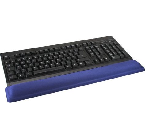 InLine Tastatur-Pad Gel Handballenauflage 464x60x23mm blau