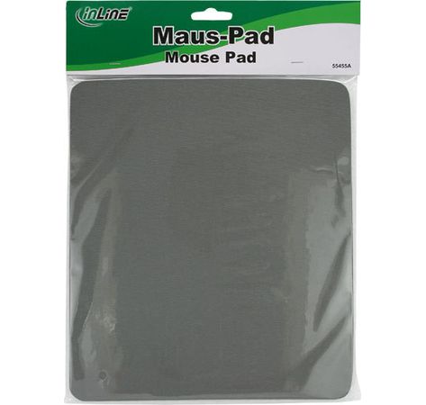 InLine Maus-Pad 250x220x6mm grau