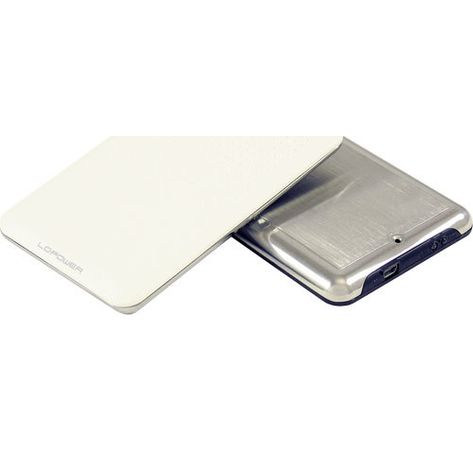 Gehäuse 6,35cm (2,5"), USB 3.0, LC-Power LC-25WU3, weiß, für SATA HDD & SSD