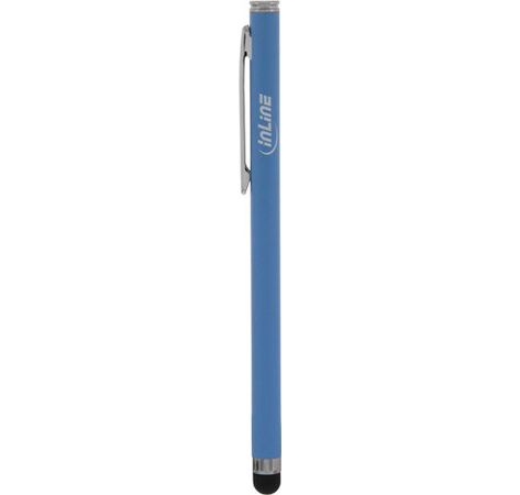 InLine Stylus, Stift für Touchscreens von Smartphone und Tablet, blau