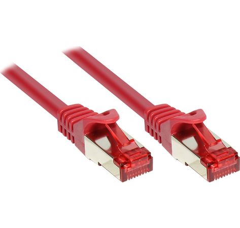 RJ45 CAT6 Patchkabel, 250MHz S-STP/PIMF, 2m *rot*