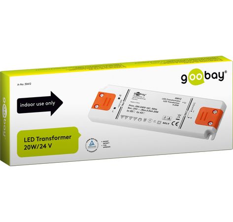 LED-Transformator; SET 24-20 LED slim
