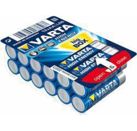 VARTA Longlife Power Alkaline Batterien AA Mignon LR6 4906 12er BigBox