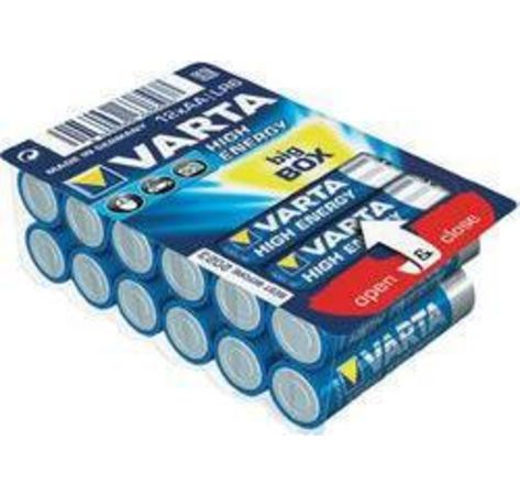 VARTA Longlife Power Alkaline Batterien AA Mignon LR6 4906 12er BigBox