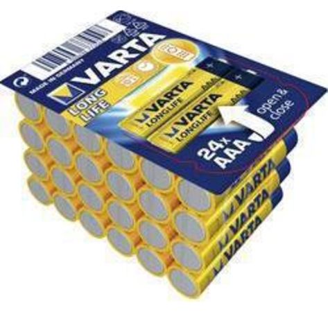 VARTA Longlife Ready-to-sell Tray Big Box AAA 24er