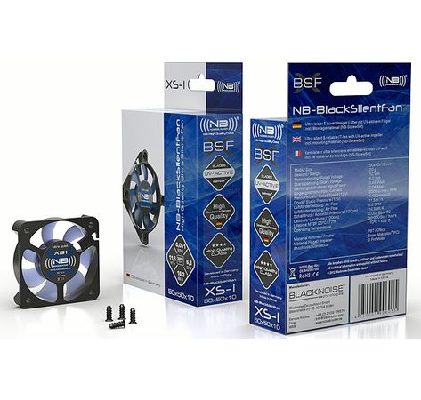 Noiseblocker Noiseblocker BlackSilent Fan XS1 - 50mm