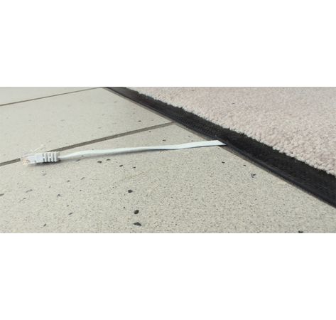 InLine Patchkabel flach, U/UTP, Cat.6, gelb, 0,5m