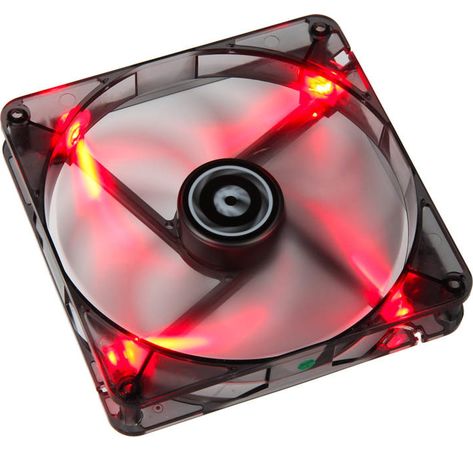 BitFenix Spectre PWM 140mm Lüfter rote LED - schwarz