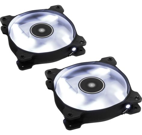 Lüfter CORSAIR 120*120*25 AF120-LED White,Dual Pack retail