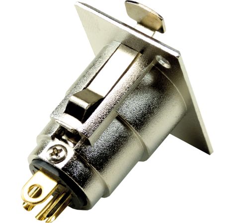 GoConn Mikrofon-Einbaubuchse, 5-polig; XLR 187-5 G 5 POL.
