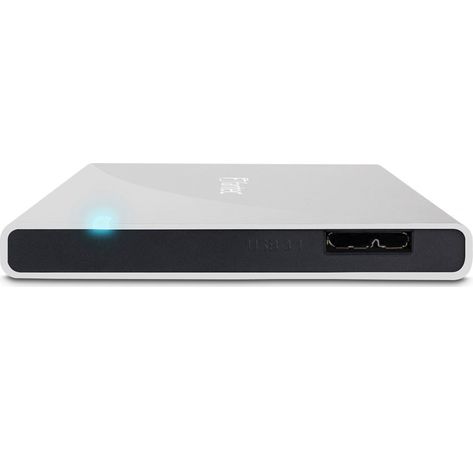 Externes 2.5" Festplattengehäuse, FANTEC ALU-25B31, USB 3.1, Aluminium, silber