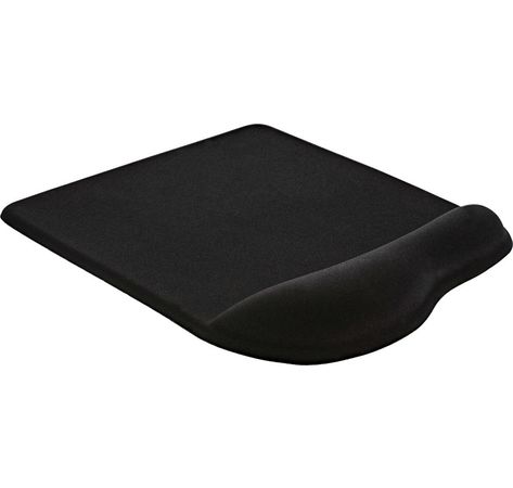 InLine Maus-Pad, schwarz, mit Gel Handballenauflage, 235x185x25mm