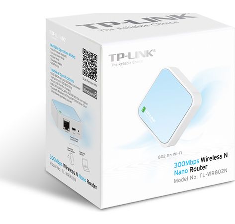 TP-LINK TL-WR802N WRLS N NANO ROUTER