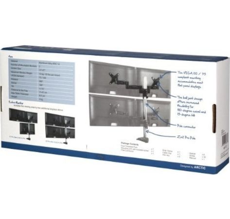 Arctic Z+2 Pro Dual Monitorarm-Erweiterung