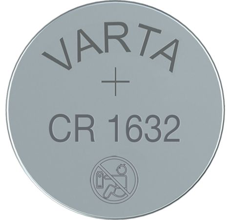 VARTA Batterie Lithium CR1632 6632 1er-Bli