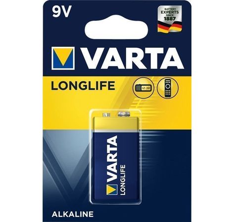 VARTA Longlife 4122 9V 6LR61 1er-Bli