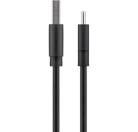 USB-C™ Lade- und Synchronisationskabel; USB-C™ Lade- und Synchronisationskabel, 0.1 m, Schwarz - für Geräte mit USB-C™ Anschluss, Schwarz