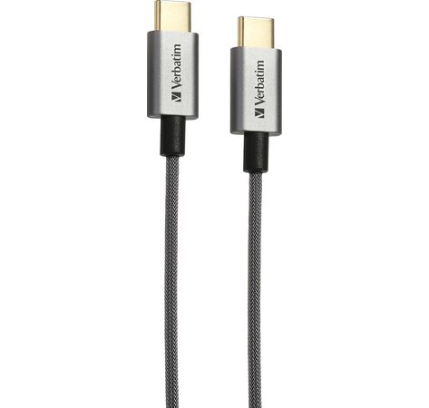 Cable Verbatim USB-C to USB-C 2 Grey