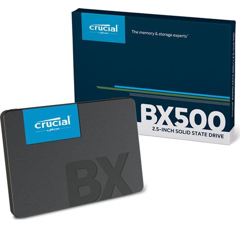 SSD 480GB Crucial BX500 2,5 Zoll