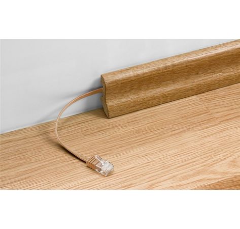 CAT 5e Netzwerkkabel Flachkabel; CAT FLAT 5-0100 U/UTP WEISS 1m
