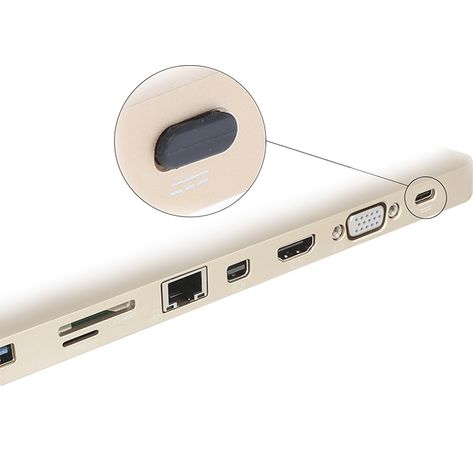 Delock Staub- und Schmutzschutz für USB Type-C Buchse ohne Griff 10 Stück