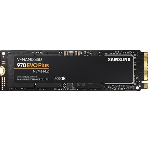 SSD 500GB Samsung M.2 PCI-E NVMe 970 EVO Plus retail