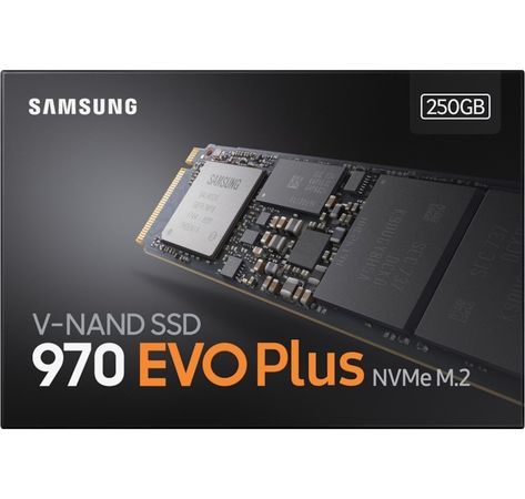 SSD 250GB Samsung M.2 PCI-E NVMe 970 EVO Plus retail