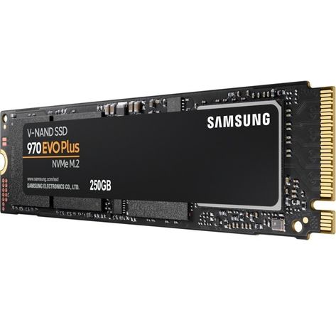 SSD 250GB Samsung M.2 PCI-E NVMe 970 EVO Plus retail