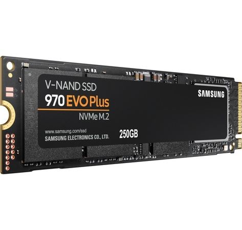 SSD 250GB Samsung M.2 PCI-E NVMe 970 EVO Plus retail