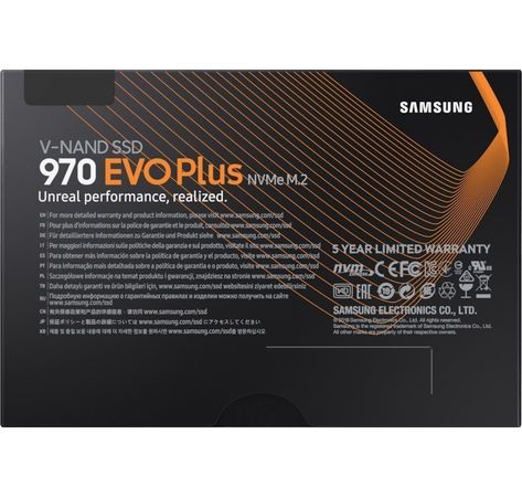SSD 250GB Samsung M.2 PCI-E NVMe 970 EVO Plus retail