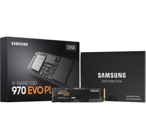SSD 250GB Samsung M.2 PCI-E NVMe 970 EVO Plus retail