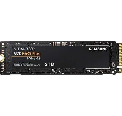 SSD 2TB Samsung M.2 PCI-E NVMe 970 EVO Plus retail