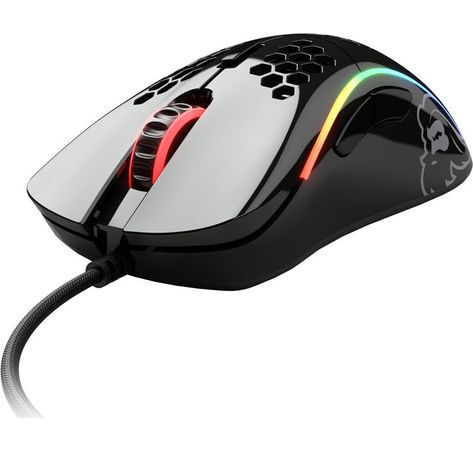 Glorious PC Gaming Race Model D Gaming-Maus - schwarz, glossy