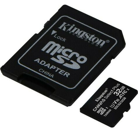 Kingston Technology 32GB MICROSDHC CANVAS SELECT